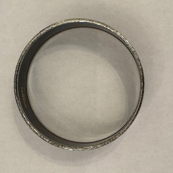 HERMES, Printed Enamel Bracelet Les Ponts de Paris - Picture 5 of 7